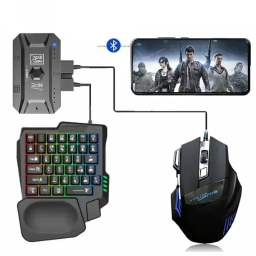 [02790] GearUP K190 Mobile Gaming RGB Keyboard & Mouse Combo