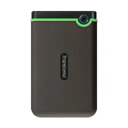 Transcend StoreJet 25M3 2TB USB 3.1 Gen 1 Iron Gray Slim External HDD #TS1TSJ25M3S  