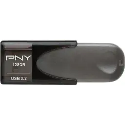 PNY Elite Turbo Attache 4 128GB USB 3.2 Flash Drive 