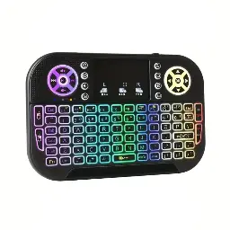 GearUP MK20 2.4GHz + Wireless Dual Mode RGB Backlit Rechargeable Mini Portable Keyboard With Touchpad