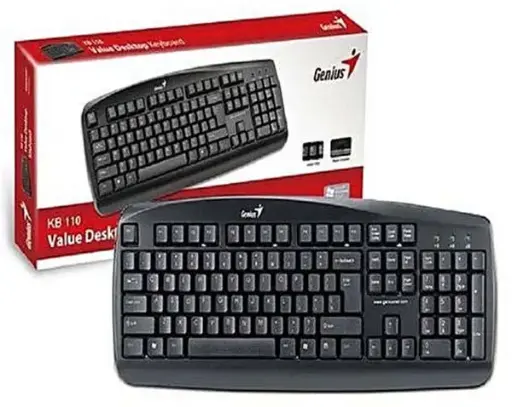 [0000510]  Genius KB-110 USB Basic Keyboard