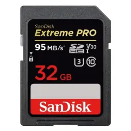SanDisk Extreme PRO 32GB SDHC UHS-I Memory Card (SDSDXXG-032G-GN4IN)