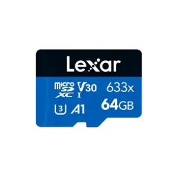 Lexar High-Performance 633x 64GB MicroSDXC UHS-I Memory Card