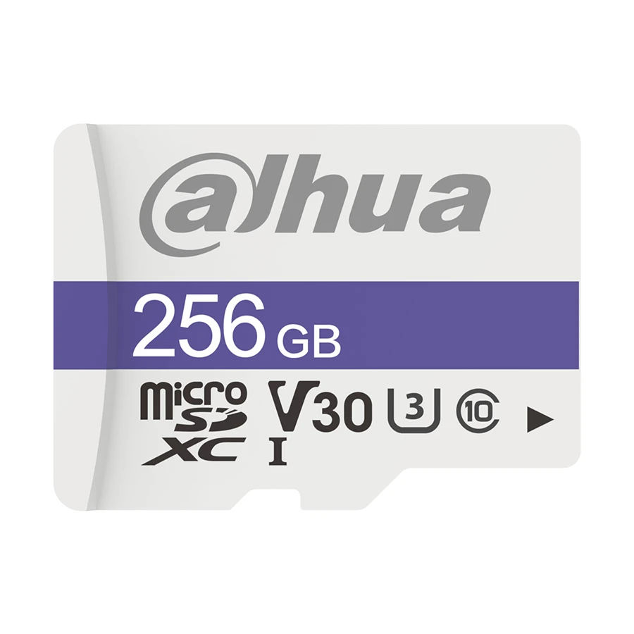 Dahua C100 256GB MicroSDXC UHS-I U3 Class 10 V30 Memory Card Without Adapter #DHI-TF-C100/256GB 