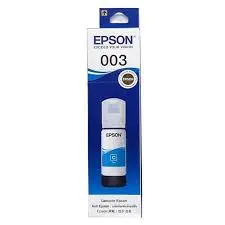 Epson 003 cyan (Indian original) ink bottle  