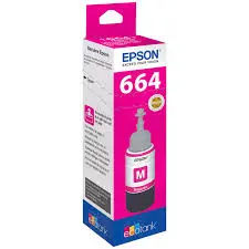 [08350] Epson 664 (Indian Original) Ink Bottle (Magenta) 