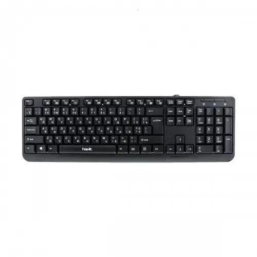 HAVIT KB378 USB Exquisite Keyboard with Bangla