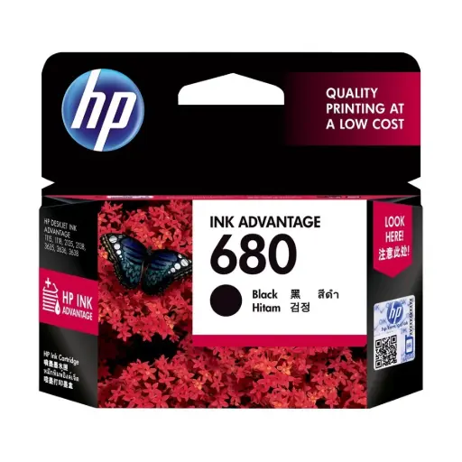 [0008116] HP 680 Black Original Ink Advantage Cartridge (F6V27AA)