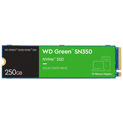 [0008166] Western Digital Green SN350 250GB M.2 NVMe Gen3 SSD