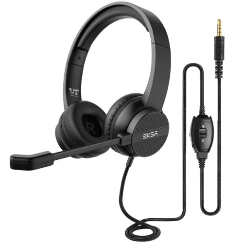 [0008169] EKSA H12 3.5mm Wired Telecom Headset