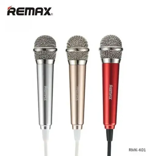 [0008209] Remax RMK-K01 Mini Microphone, 3.5MM Audio Cable