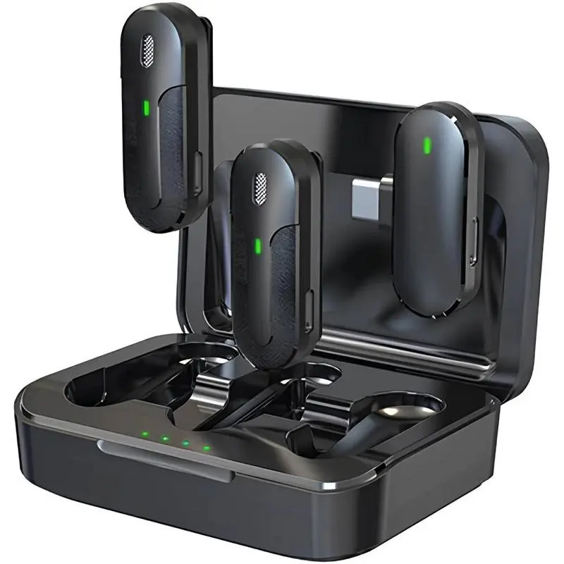 Coteci 74009 Wireless Lavalier Microphone with USB Type-C