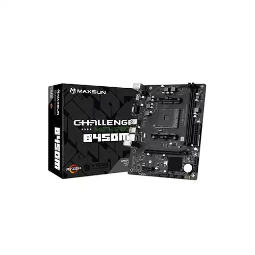 [0008262] Maxsun Challenger B450M AM4 M-ATX Motherboard